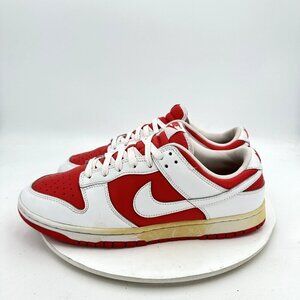 Nike Dunk Low Championship Men Size 11 DD1391-600 Red White Athletic Shoes